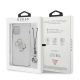 8. Etui Guess 4G Silver Charms Collection na iPhone 12 Pro Max - przezroczyste