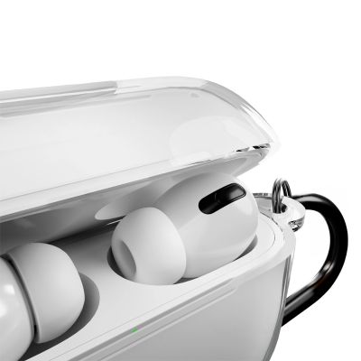 3. Etui Puro 0.3 Nude na AirPods Pro 3 - przezroczyste