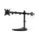 3. GEMBIRD STOJAK BIURKOWY NA DWA MONITORY (REGULOWANY) 13”-32”, DO 8 KG