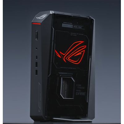 28. ASUS ROG NUC RNUC15JNK9X28AA2 Intel Core Ultra 9 275HX 32 GB DDR5-SDRAM 2 TB SSD NVIDIA GeForce RTX 5080 Windows 11 Home USFF Mini PC Black