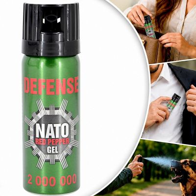 GAZ PIEPRZOWY NATO DEFENCE GEL 2MLN CONE 50ML 41050-C SHARG