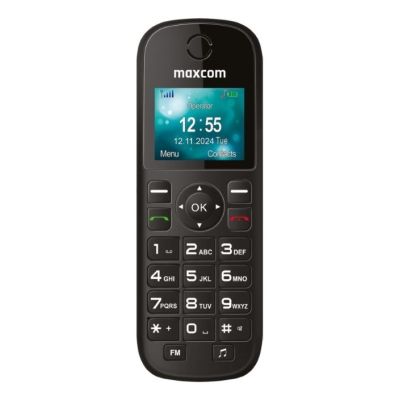 4. MaxCom Comfort MM35D SE telefon komórkowy 4,5 cm (1.77") 86 g Czarny Telefon dla seniora