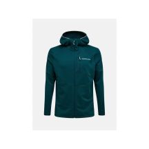 Bluza męska PEAK PERFORMANCE M Trail Polartec Power Grid Zip Hood kolor zielony