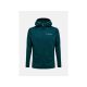 Bluza męska PEAK PERFORMANCE M Trail Polartec Power Grid Zip Hood kolor zielony
