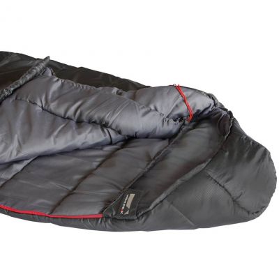 2. Śpiwór High Peak Redwood 3L  230x85x55 ciemnoszary lewy 23090