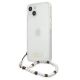2. Etui Guess White Pearl na iPhone 13 - przezroczyste