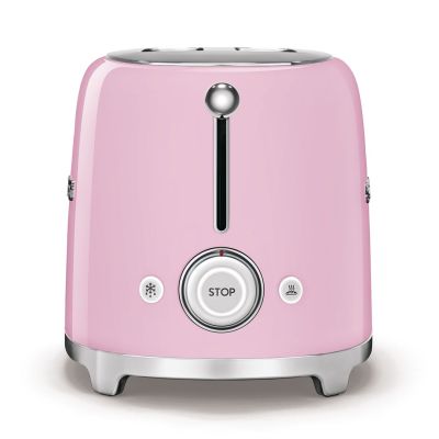 11. Smeg TSF02PKEU Toster 4 kromki różowy