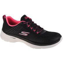Skechers Go Walk 6 - Stunning Glow 124554-BKHP Czarne 36
