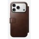 4. Nomad Modern Leather Folio pokrowiec na telefon komórkowy 16 cm (6.3") Brązowy