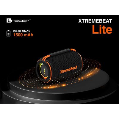 4. TRACER GŁOŚNIK TWS XTREMEBEAT LITE BLUETOOTH RGB