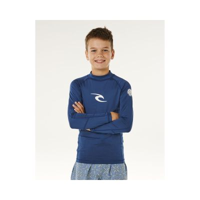 6. Lycra chłopięca RIP CURL Waves Upf L/S-Boy niebieska