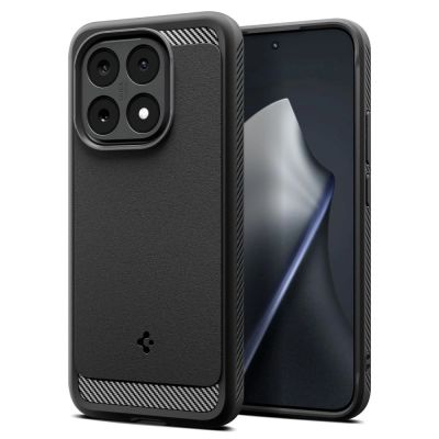 Etui Spigen Rugged Armor na Xiaomi 15T - czarne