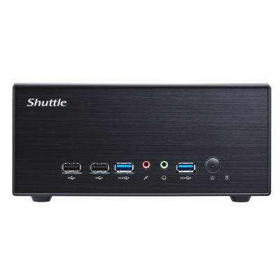 Shuttle XP? slim XH610G2 komputer typu barebone Desktop Czarny Intel H610 LGA 1700