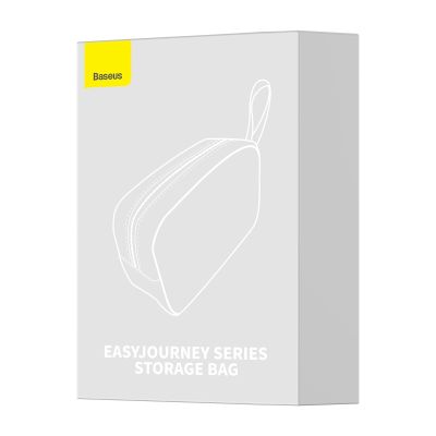 5. Baseus EasyJourney Series mała torba podróżna pokrowiec etui na telefon słuchawki i inne drobiazgi szara