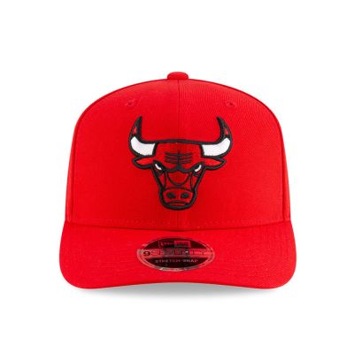 2. Czapka z daszkiem New Era 9SEVENTY Chicago Bulls NBA Team Red Stretch Snapback - 60755451