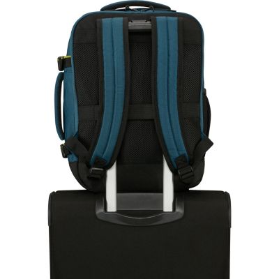 5. American Tourister Take2cabin S/M plecak Plecak turystyczny Niebieski Przetworzony politereftalan etylenu (rPET)