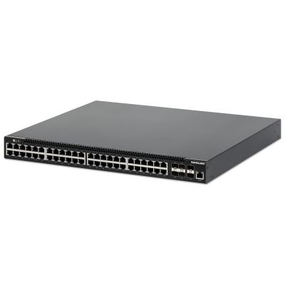Intellinet 562041 przełącznik sieciowy Zarządzany L3 Gigabit Ethernet (10/100/1000) Obsługa PoE Czarny