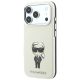 3. Etui Karl Lagerfeld Smooth Ikonik Sketch MagSafe do iPhone 18 Pro / 17 Pro - beżowe
