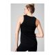 3. Koszulka damska treningowa CASALL Soft Texture Tank kolor czarny