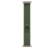 Zegarek Apple Watch 49mm Green/Neon Trail Loop M/L - Natural Titanium Finish
