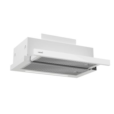 2. Okap teleskopowy CATA CAMPANA TFH 6830 GWH Klasa efektywności energetycznej A+++ Szerokość 60 cm 795 m3/h Sterowanie dotykowe DOPROWADZIŁO Biały