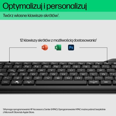 3. Klawiatura HP 460 Multi-Device Bluetooth Keyboard bezprzewodowa czarna 7N7B8AA