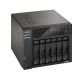 9. NAS Asustor AS6706T; Tower; 6x (3.5" SATA HDD/ 2.5" SSD); Intel Celeron N5105; 8GB DDR4 SODIMM (max. 16GB), 2x 2.5GbE, 4x M.2 2280 NVMe PCIe 3.0, 2x USB 3.2 Gen, 1x HDMI 2.0b, 1x optional 10 GbE card