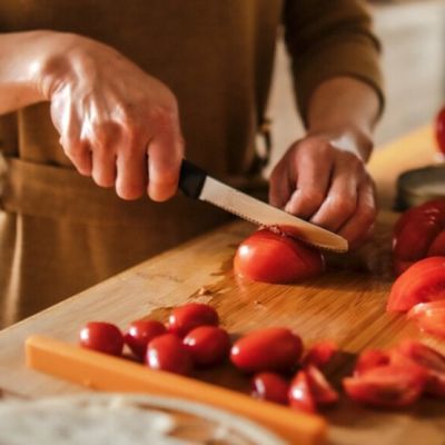 11. Fiskars 1057558 sztuciec kuchenny i zestaw noży 5 szt.
