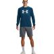 9. Bluza Under Armour UA Rival Terry Logo Crew M 1370391 458