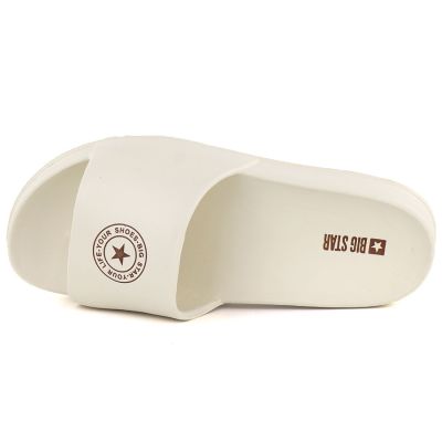 3. Klapki damskie basenowe plażowe na platformie czarne Big Star TT274A044