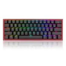 REDRAGON K616 Fizz Pro white/pink klawiatura USB + RF Wireless + Bluetooth Różowy, Biały