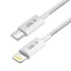 2. Kabel Tech-Protect UltraBoost USB-C / Lightning PD27W/3A 200 cm - szary