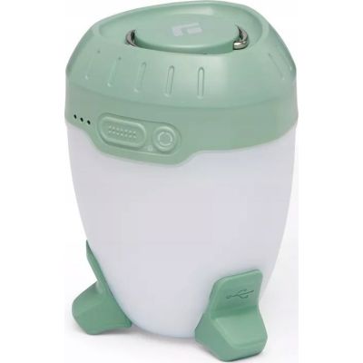 Latarka lampka biwakowa Black Diamond ORBITER 450 LANTERN Desert Sage + BUFF Chusta wielofunkcyjna MERINO LIGHTWEIGHT SOLID BLACK