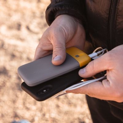 6. BioLite Charge 20 PD Litowo-jonowa (Li-Ion) 6000 mAh Szary, Pomarańczowy