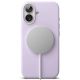 5. Etui Ringke Silicone Magnetic MagSafe na iPhone 17 - fioletowe