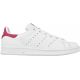 Dziecięce buty lifestyle inspirowane obuwiem tenisowym Stan Smith, kolor biały, skóra naturalna i syntetyczna