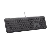 Logitech Signature Slim Wired K620 For Business klawiatura Uniwersalne USB QWERTZ Niemiecki Grafitowy