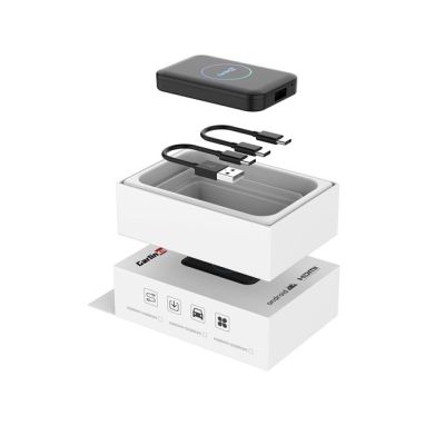 26. Carlinkit Adapter bezprzewodowy Lite S HDMI 4GB+32GB Android Auto/Carplay dla radioodtwarzaczy samochodowych czarny