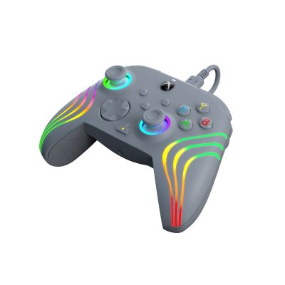5. PDP Afterglow Wave Szary USB Gamepad Analogowa/Cyfrowa PC, Xbox One, Xbox Series S, Xbox Series X