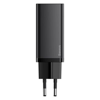 2. Baseus GaN2 Lite szybka ładowarka sieciowa 65W USB / USB Typ C Quick Charge 3.0 Power Delivery (azotek galu) czarny (CCGAN2L-B01)