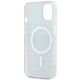 7. Etui DKNY IML Mono & Stripe MagSafe na iPhone 15 / 14 / 13 - czarne