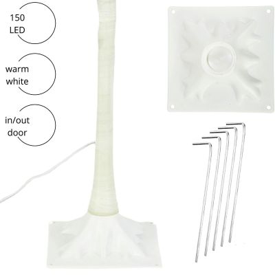 4. DRZEWKO DEKORACYJNE 150LED 120CM WHITE