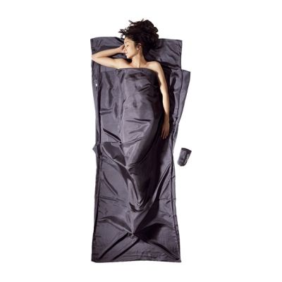 3. Prześcieradła podróżne Cocoon Insect Shield, 218 x 90 cm, 100% jedwab nosorożec