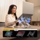 9. Podstawka pod laptopa, tablet Wozinsky WRS-CPY84SS aluminiowa + Gratis! podstawka do smartfona - srebrna