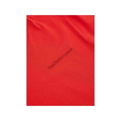 3. Koszulka PEAK PERFORMANCE Original Small Logo Tee Women czerwony
