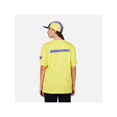 6. Koszulka unisex ROSSIGNOL SUPER TEE żółta