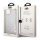 8. Etui Karl Lagerfeld KLHCP14SLGMMSV3 iPhone 14 / 15 / 13 - srebrne