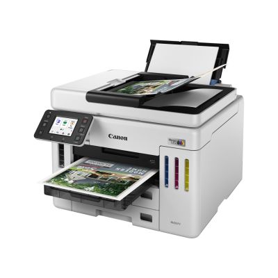 65. Drukarka Canon MAXIFY GX 7150, Atramentowy, Druk kolorowy, 600 x 1200 DPI, A4, Druk bezpośredni, Biały
