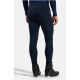 8. Legginsy męskie Odlo ESSENTIAL WARM Tights granatowe