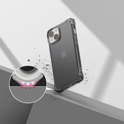 5. Ringke Fusion Bumper etui do iPhone 14 Plus szary